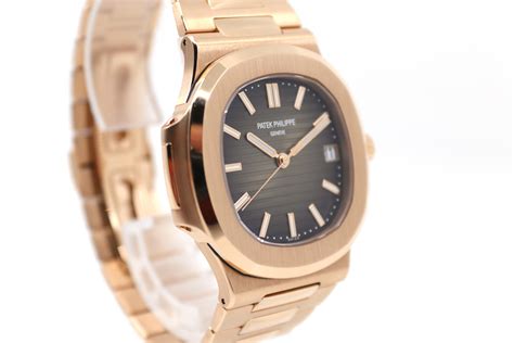 patek philippe modell nautilus jumbo in roségold|Patek Philippe full diamond.